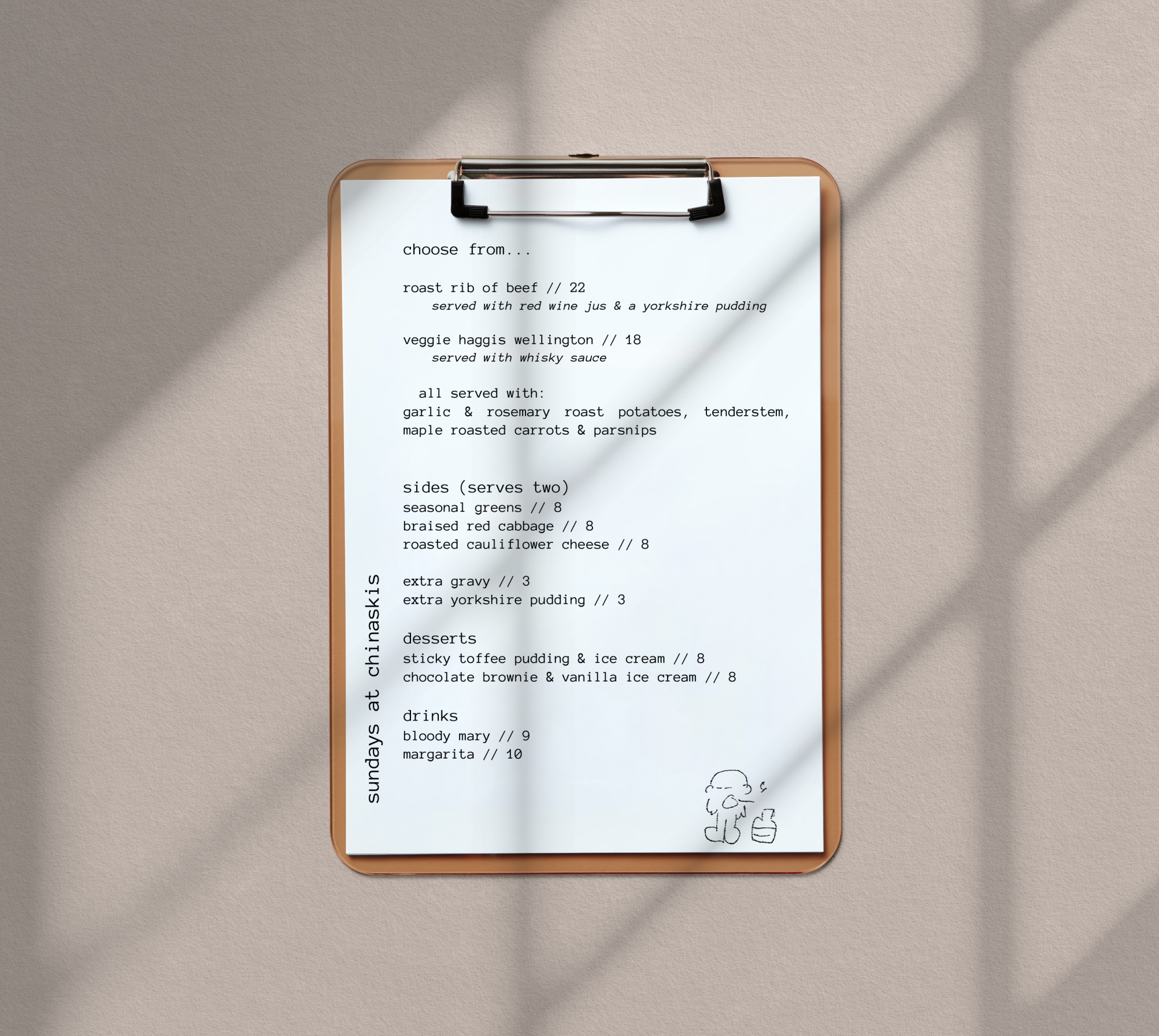 Menus